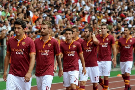 De Rossi; Florenzi, Pjanic, Strootman