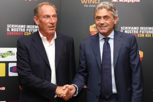 Zdenek Zeman e Franco Baldini