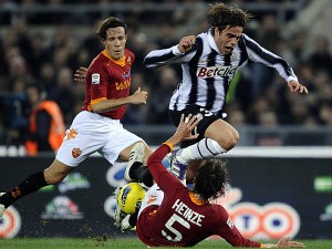 AS Roma's defender Gabriel Heinze (Botto