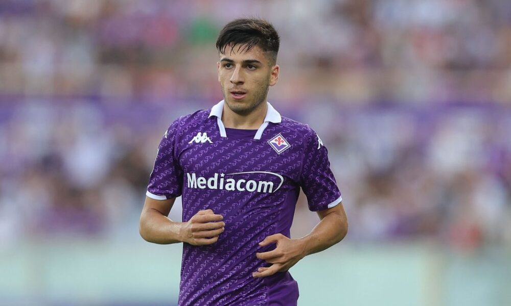 Fiorentina, Nico Gonzalez usa la testa: lo straordinario dato